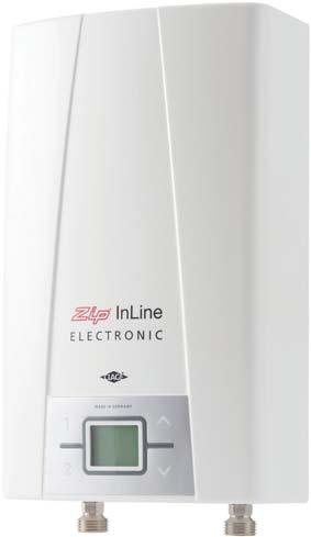 ZIP INSTANTANEOUS WATER HEATERS Zip InLine CEX TECHNICAL DATA Maximum temperature increase @230V and a flow rate of: 3.