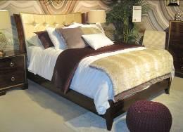 (61/64/67/98) Queen Poster Bed w/storage (61/64S/67/98) Queen Panel Bed (54/57/98) B247 Lenmara Contemporary style meets traditional elegance in this bedroom group Replicated mahogany grain in a deep