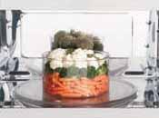 Dual-distribution cooking system Circulates microwaves