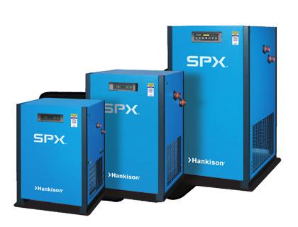 leading HPRp Series refrigerated dryers deliver stable ISO 8573.1 Quality Class 4 and Class 5 pressure dew points.