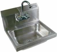 plastic bullet feet, NSF 510101 510101 E-Series Compartment Sink, (3) 18"W x 18" front-to-back x 14"deep compartments,