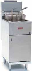 Valueline Gas Fryers Pitco Frialator 360178 Fryer 40lb Stainless Pot, Door and galvanized sides on Legs. Optional casters available. #953793 with brakes, #953792 no brakes. Sold by each.