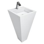 Designer Series Urban Pedestal Lavatory System The Urban Pedestal is a distinctive design bringing a clean and modern appeal to the commercial restroom.