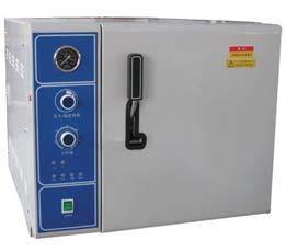 TABLE TOP STEAM STERILIZER TM-XD20J/24J35J/50J 1.Indicator light indicates working state. 2.For 4~6 minutes rapidly sterilizing. 3.Sterilizing and time can be preset. 4.Steam-water inner circulation system: no steam discharge, and the environment for 5.