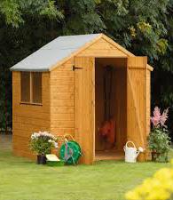 PREFABRICATED STORAGE SHEDS DIY but build a storage unit with components that come pre-assembled as much as possible.