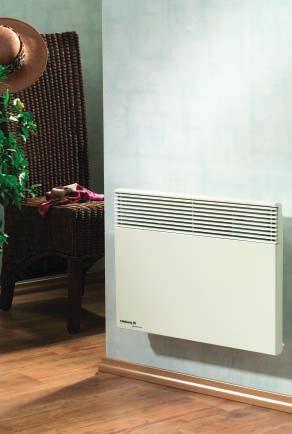 rear panel) Specially formed RX-Silence aluminiumwinged heating elements Convector series CORONA Convector series CORONA Olsberg electric direct heaters are the ideal heat donors for many