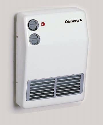 Olsberg offers the automatic high-speed heater additionally equipped with a 60-minute timer.