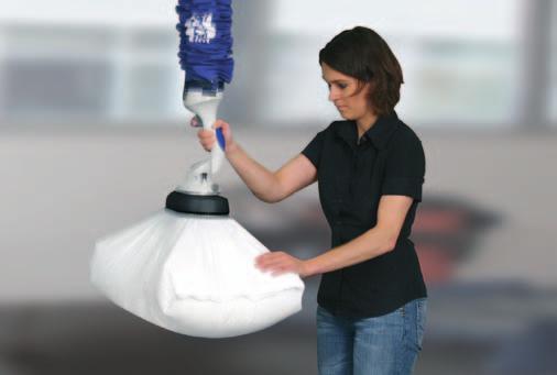 solution Jumbo Sprint, maximum load 45 kg, with sack gripper, for handling plastic and paper sacks JumboSprint, maximum load 65 kg, with sack