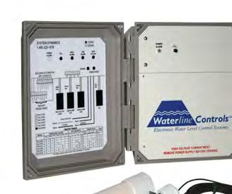 ELECTRONIC WATER CONTROL SYSTEM WLC SERIES The WLC Series is perfect in any application where water level management is important such as cooling tower basins and water holding tanks for cooling