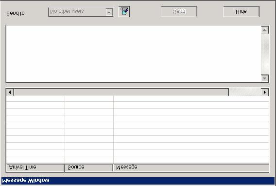 Figure 4-30 User Message window 4.12.6 OPERATOR NOTES Raychem Supervisor allows you to create notes for each device such as a GCC or HTC. Similar to alarms, each note is linked to a specific device.