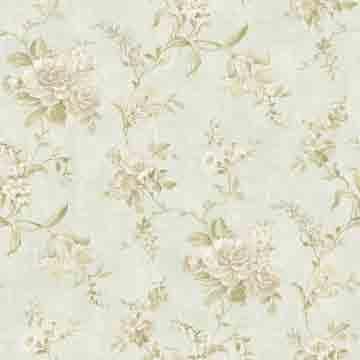 FLORAL TRAIL Dream of a cottage by the sea with flowers nodding in the ocean breeze. Bring to life a perennial garden with this delightful wallcovering.