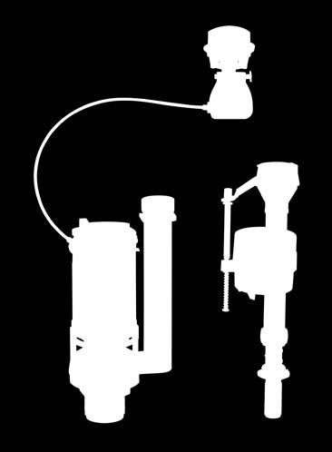 height filling valve Dual Flush drop valve Kit BQ0005 Dual flushing