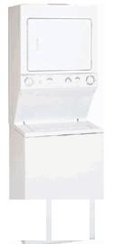Item Model Number/ Specification Washer and Dryer- Stackable (Townhouse Units) Frigidaire Washer/Dryer Combo 27 -Electric Color: White 2.7 Cu.