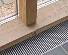 WHY TRENCH HEATING? WHY TRENCH HEATING? Trench Heating is the best way of providing a heating system in front of full glazed walls.