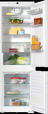 Refrigerators, freezers and wine units KDN 37132 id Built-in fridge-freezer combination versatile storage conditions thanks to LED lighting, Frost free and VarioRoom.