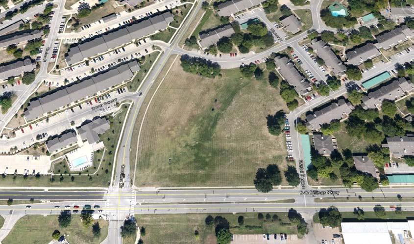 NE Corner of Crestline Drive and Bob Billings Parkway Current Land Use: Vacant Future Land Use: Medium / High Density Residential Parcel Size: 4.