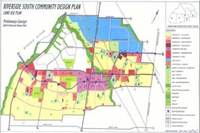 Various Planning Initiatives Riverside South Community Design Plan Rapid