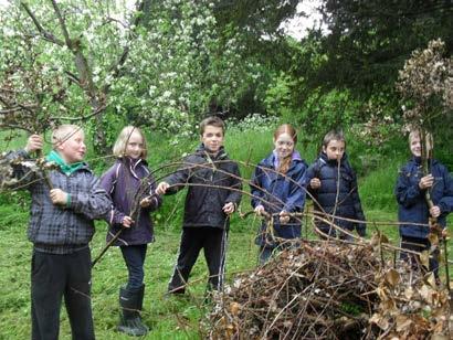 days for children 2/3 times a year. Cranbrook Cubs and Beavers and Scouts also hold activities in the Orchard, using the educational pack available.