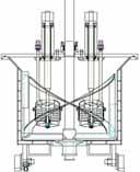 The MTS consists of two or three shafts, a High Speed Shaft and Blade, our patented HSD Immersion