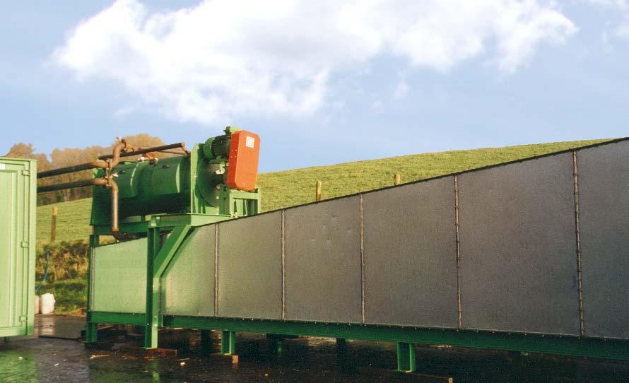 SKE Sludge Stabilisation System Process Description 1. Sludge feeds into the ploughshare mixer which is internally heated to 100 c + 2.