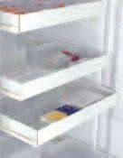 dividers available separately to compartmentalise certain drugs Sit On Shelf Organiser SKU Dimensions Code W x D (mm) Base Tray 444441879 448 x 350 Dividers 444441880 SOLID DOOR Pharmacy Fridge