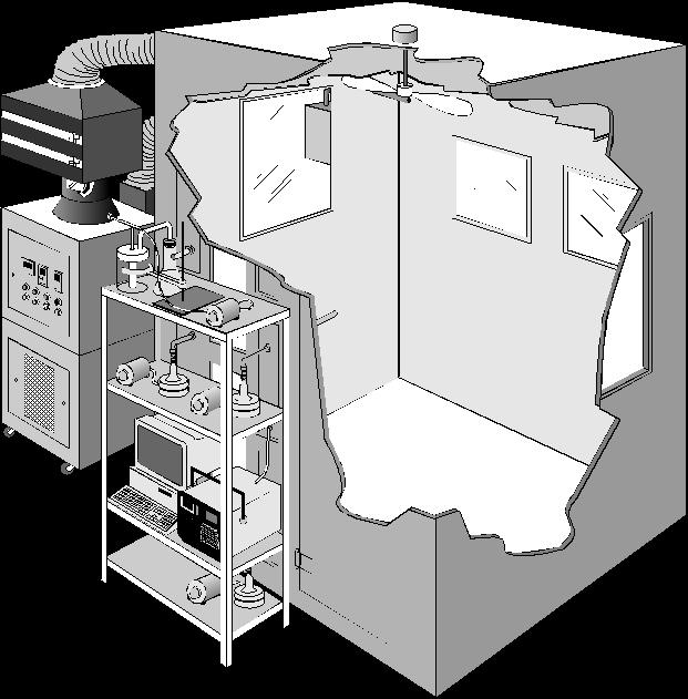 Test Chamber and Bioaerosol Sampling: The Dynamic Microbiological Test Chamber (DMTC) was used for the air cleaner tests.
