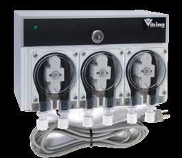 Offers adjustable speed pump(s) while voltage is present. Standard 110/208/240V AC transformer.