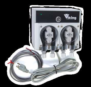 Laundry Laundry Control Systems Viking s compact Pro Laundry Dispensers are backed by a solid one-year warranty and use reliable AC