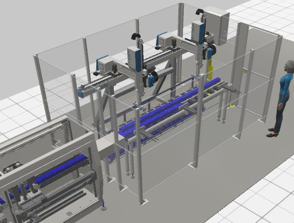 Page 12 Live in our technikum Efficient production of lighting tubes made in Polycarbonate Deposit table total length 3 meter with conveying belt for profile extraction and 1 meter cross conveyor