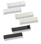 373 in 72 1375357-1 5-1375357-1 Label Covers for Faceplates A B D C Kit includes fifty die-cut labels and clear plastic covers For use in SL Series, angled,