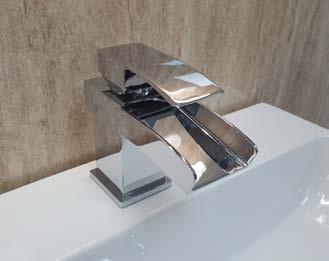 Brassware CA Series Basin Mono With an opulent open waterfall spout, this beautiful CA Series tap
