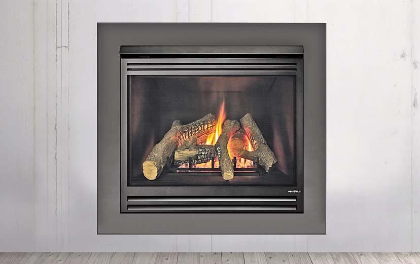 350TRSI Compact, creative, versatile! It fits where other fireplaces don t. Features a small footprint, with either vertical or horizontal flueing options.