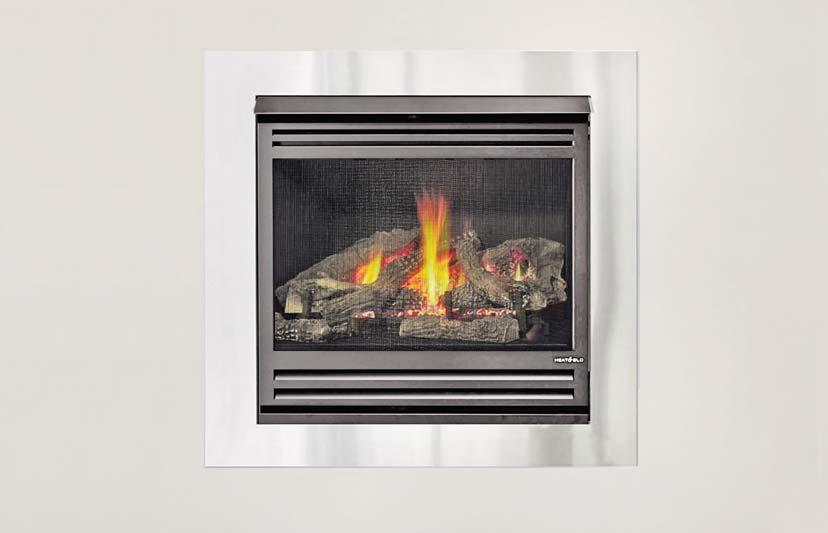 350TRSI FEATURES: Strong heat output with bold flames and realistic log set Full function Remote Control makes controlling your fireplace easier than ever Balanced Flue technology exhausts all