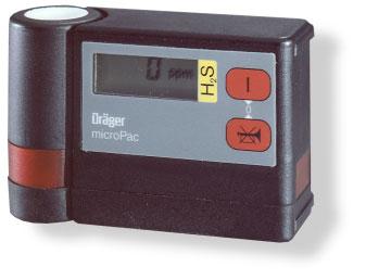 The pocket-sized gas warning instrument Equipment The micropac family comes in three versions: micropac CO, micropac H 2 S and micropac O 2.