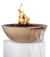 FIRE AND WATER BOWL Installation Guide & Owners Manual *READ THIS MANUAL BEFORE INSTALLATION OF THE UNIT WARNING: Improper installation, adjustment, alteration, service, or lack of maintenance can