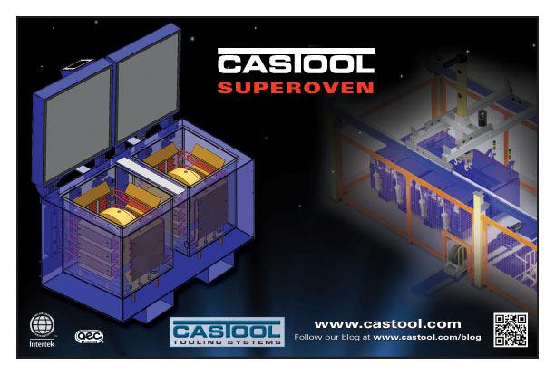 Sponsor's advertisement -- more information www.castool.com Single Cell. An improvement to the box-type oven now gaining popularity is the single cell oven.