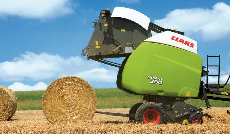 Active control: precise guidance and quiet running. The new VARIANT has a specially developed hydraulic bale density control system aimed at producing maximum compaction under all conditions.