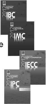 Installation and Inspection Principles 21 Page 15 2012 IFGC Design, Installation and Inspection Principles 22 Page 15 Consistency International Building Code (IBC) International Mechanical Code (IMC)