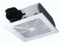 MF11105 BROAN 24" WHITE DUCLLESS HOOD Installs as non-ducted only with charcoal filter. Accepts up to 75 watt light.