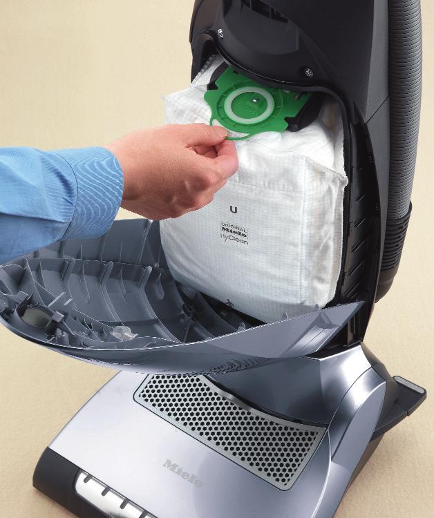 After collecting volumes of data, engineers and designers continue to reach the firm conclusion that Miele s system is the most effective and hygienic method of removing particulate matter from the