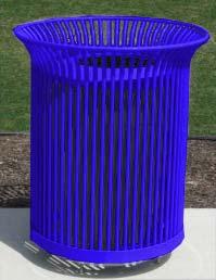 6.2.5 ASH URNS 6.2.6 RECYCLING CENTRES Model: Infinity Ultra-high Capacity Outdoor Smoking Receptacle (RCP9W34APE) Weight: 61 pound Colour: Black Mounting: Surface Installation: As per manufacturer s
