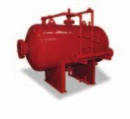 CrownFire Bladder Tanks are one component in a balanced pressure foam proportioning system. The systems do not require external power, other than the water pressure to ensure correct operation.