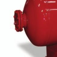 psi and tested to 1.3 times this pressure. Features UL Listed Bladder is manufactured of a vinyl based polymer, or a polyester reinforced copolymer.
