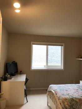 1. Location Location 1st Right Bedroom 1 2. Bedroom Room Walls and ceilings appear in good condition overall.