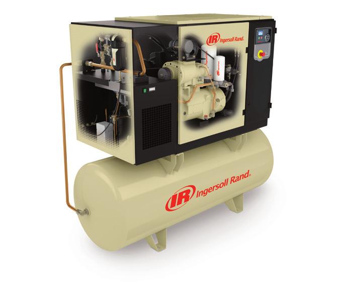 Convenient Choices for a Complete Air Solution To provide the most comprehensive air solution, Ingersoll Rand UP6S Series 15-30 hp compressors are available