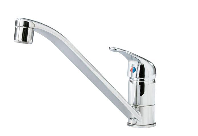 The spout can be pulled out approximately 20cm. Clear lacquered, brushed nickel-plated brass. Swivel spout 160. H40cm.