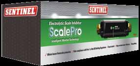 The first electrolytic device that tells you it s working! Sentinel ScalePro is the first intelligent electrolytic scale inhibitor.