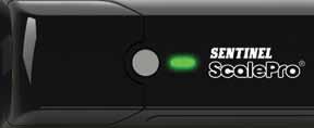 Using a series of flashing lights, ScalePro lets you know it s doing its job, giving you complete peace of mind.