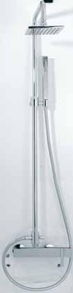 Thermostatic Shower S4045/ Wall mounted thermostatic shower mixer without shower set n.