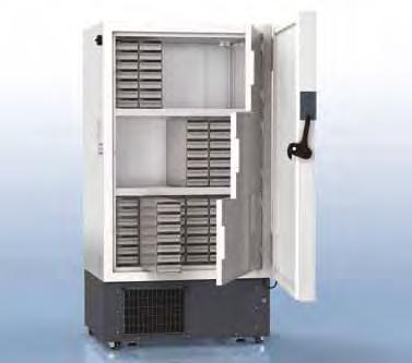 ** U101 has 2 casters located in the rear of the freezer instead of the standard 4. To allow for handles and hinges, add 3.